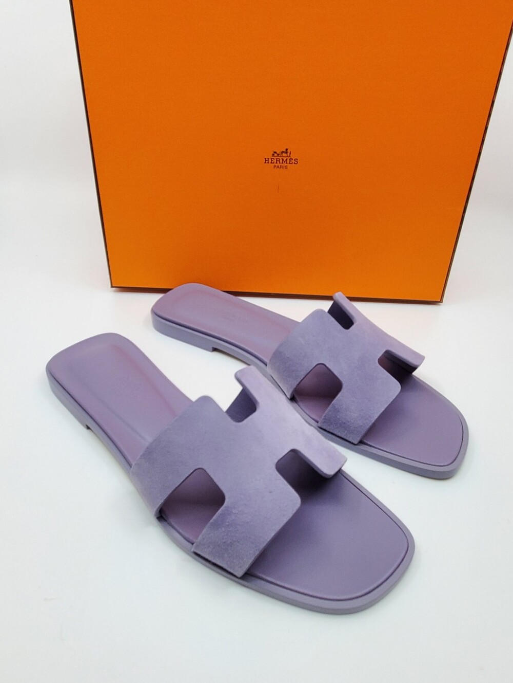 HERMES ORAN SANDALS-SIZE-38
